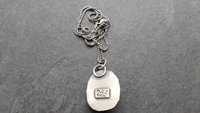 Kingman American Turquoise Southwest Style Sterling Silver Pendant Necklace