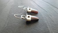 Agua Nueva Agate Mixed Metal Sterling Silver 14K Gold Dangle Earrings