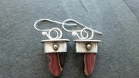 Agua Nueva Agate Mixed Metal Sterling Silver 14K Gold Dangle Earrings