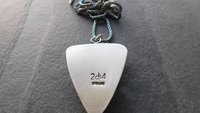 Australian Boulder Opal Textured Sterling Silver 14K Gold Mixed Metal Pendant Necklace