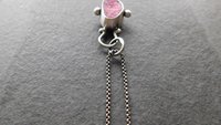 Hot Pink Cobalto Calcite Natural Drusy Sterling Silver 14K Gold Minimalist Pendant Necklace