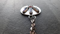 Amethyst Quartz Crystal Point Garnet Sterling Silver 14K Gold Mixed Metal Multi Stone Pendant Necklace